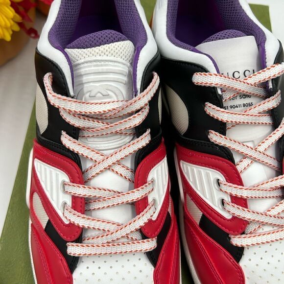 Men’s Gucci basket sneakers size 10.5 made in Italy. - Picture 6 of 10